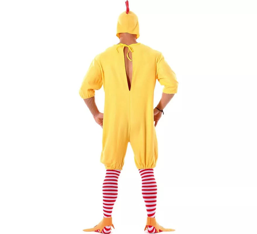 Translation missing: it.Disfraz de Pollito Amarillo para hombre