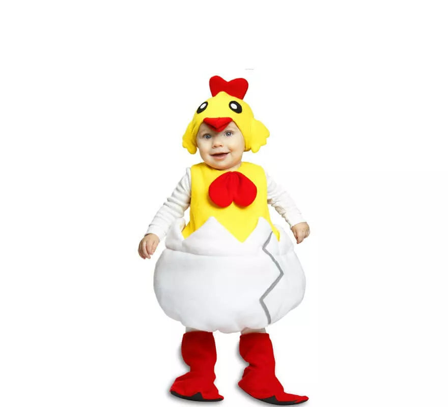 Translation missing: it.Disfraz de Pollito con Cascarón para niños