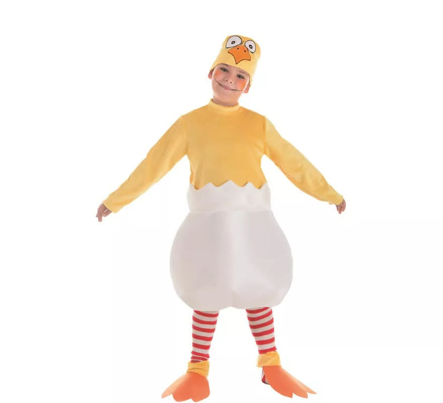 Translation missing: it.Disfraz de Pollito en el Cascarón para niños