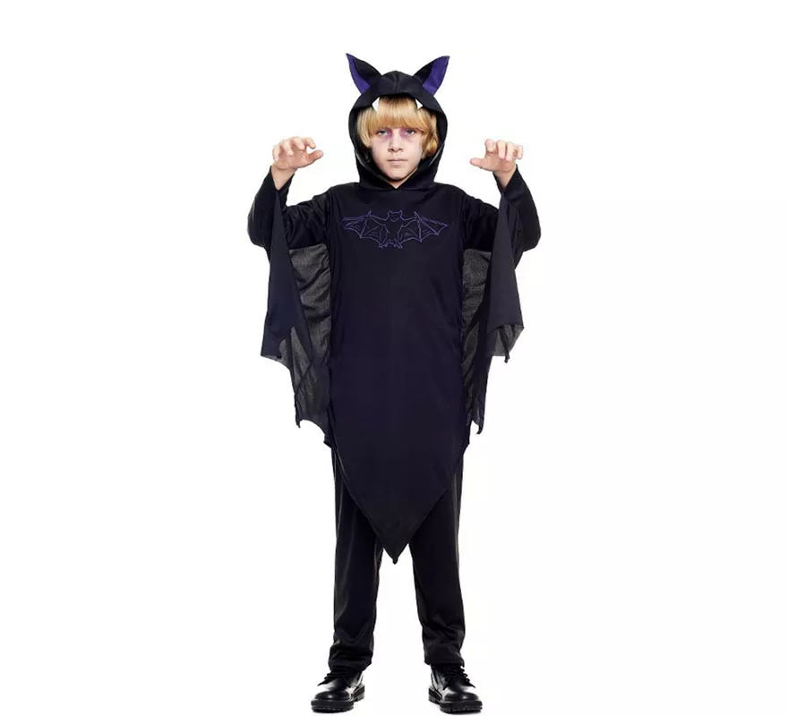 Translation missing: it.Disfraz de Poncho Murciélago para niños