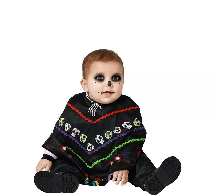 Translation missing: es.Disfraz de Poncho Señor Catrin para bebé y niño