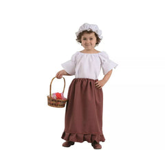 Costume da locanda medievale per bambina