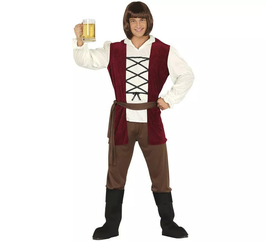 Translation missing: es.Disfraz de Posadero Medieval para hombre