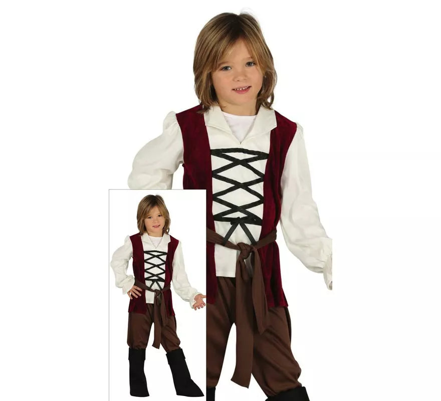 Translation missing: es.Disfraz de Posadero Medieval para niño
