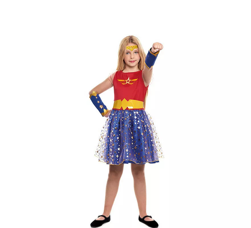 Translation missing: es.Disfraz de Power Woman para niña