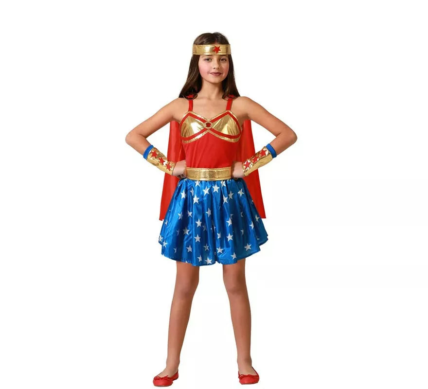 Translation missing: it.Disfraz de Power Woman para niña