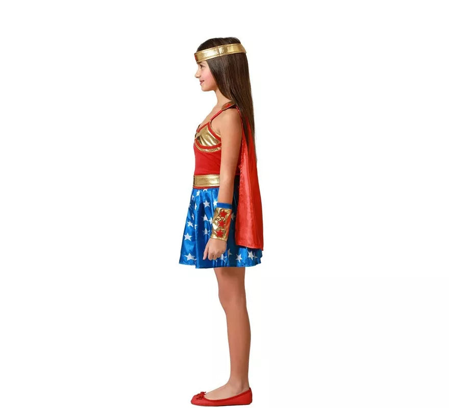 Translation missing: it.Disfraz de Power Woman para niña