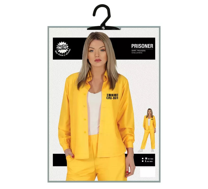 Translation missing: it.Disfraz de Presa Amarillo para mujer