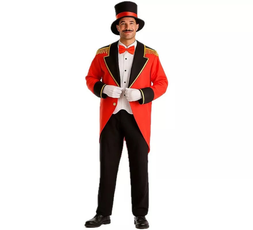Translation missing: it.Disfraz de Presentador de Circo para hombre
