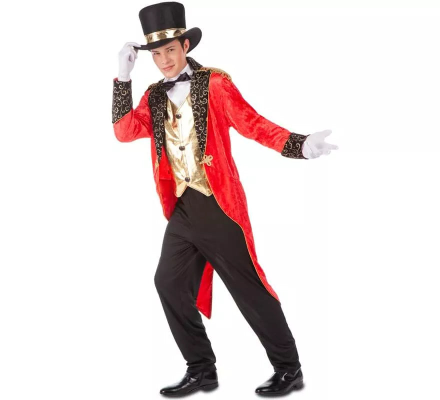 Translation missing: it.Disfraz de Presentador de Circo para hombre