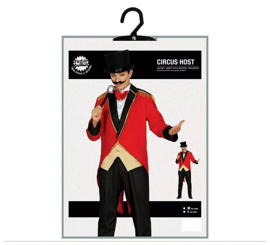 Translation missing: es.Disfraz de Presentador de Circo para hombre