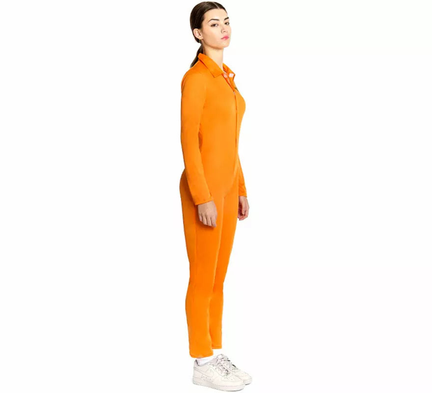 Translation missing: it.Disfraz de Presidiaria naranja para mujer