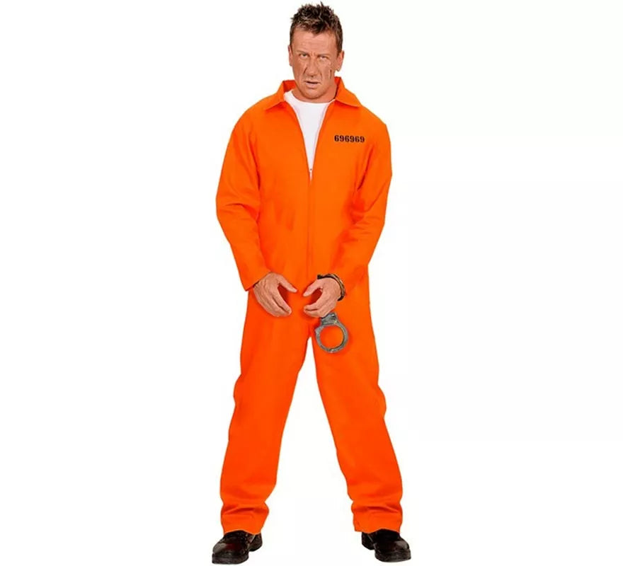 Translation missing: it.Disfraz de Preso naranja para hombre