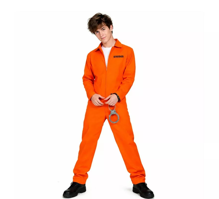 Translation missing: it.Disfraz de Preso naranja para hombre