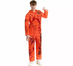Costume da prigioniero insanguinato per uomo