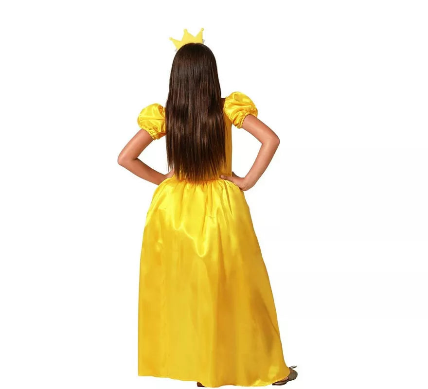 Translation missing: it.Disfraz de Princesa amarilla para niña