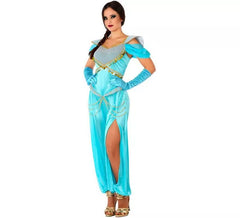 Disfraz de Princesa Árabe Azul para mujer