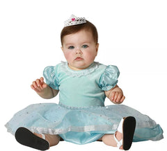 Costume da principessa celeste per bambina