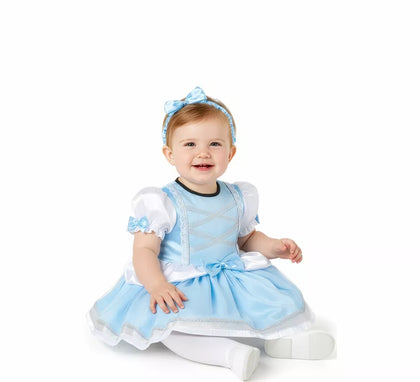 Disfraz de Princesa azul de Cuento de Hadas para bebé