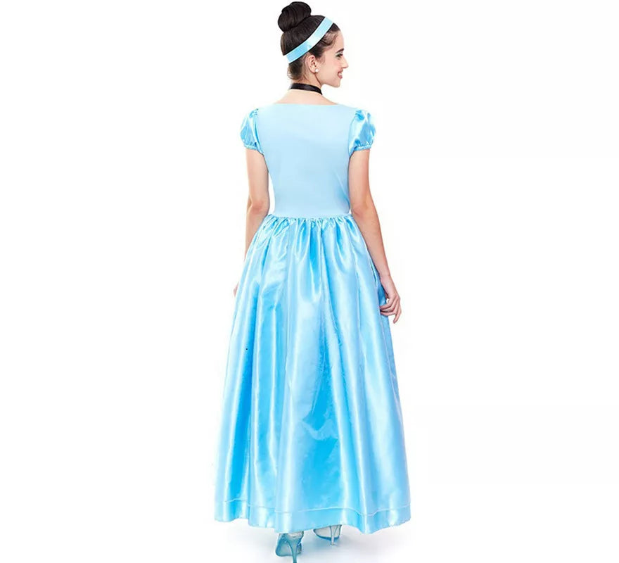 Translation missing: es.Disfraz de Princesa Azul de Cuento de Hadas para mujer