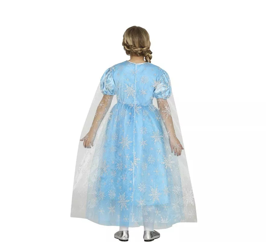 Translation missing: es.Disfraz de Princesa Azul de Hielo para niña