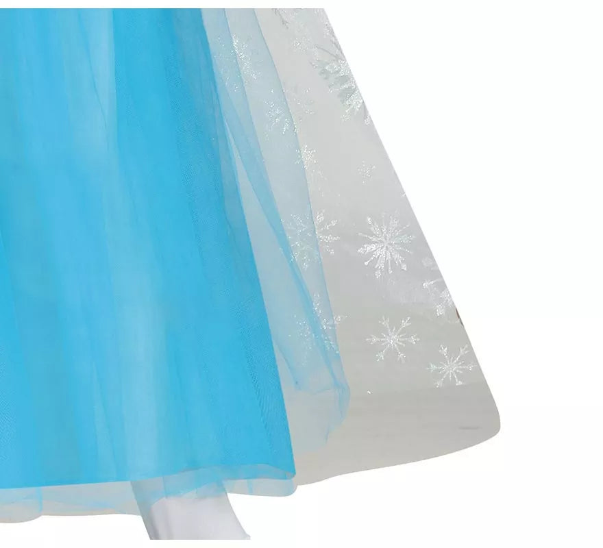 Translation missing: it.Disfraz de Princesa Azul de Hielo para niña