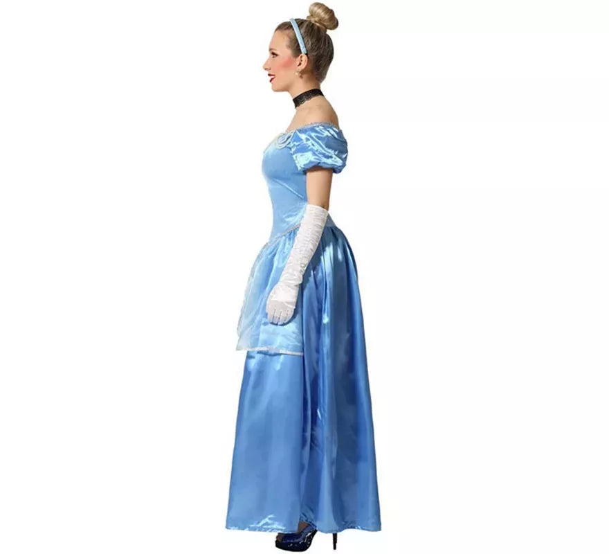 Translation missing: it.Disfraz de Princesa azul para mujer