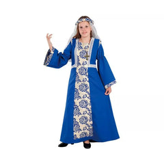 Costume da principessa blu per bambina