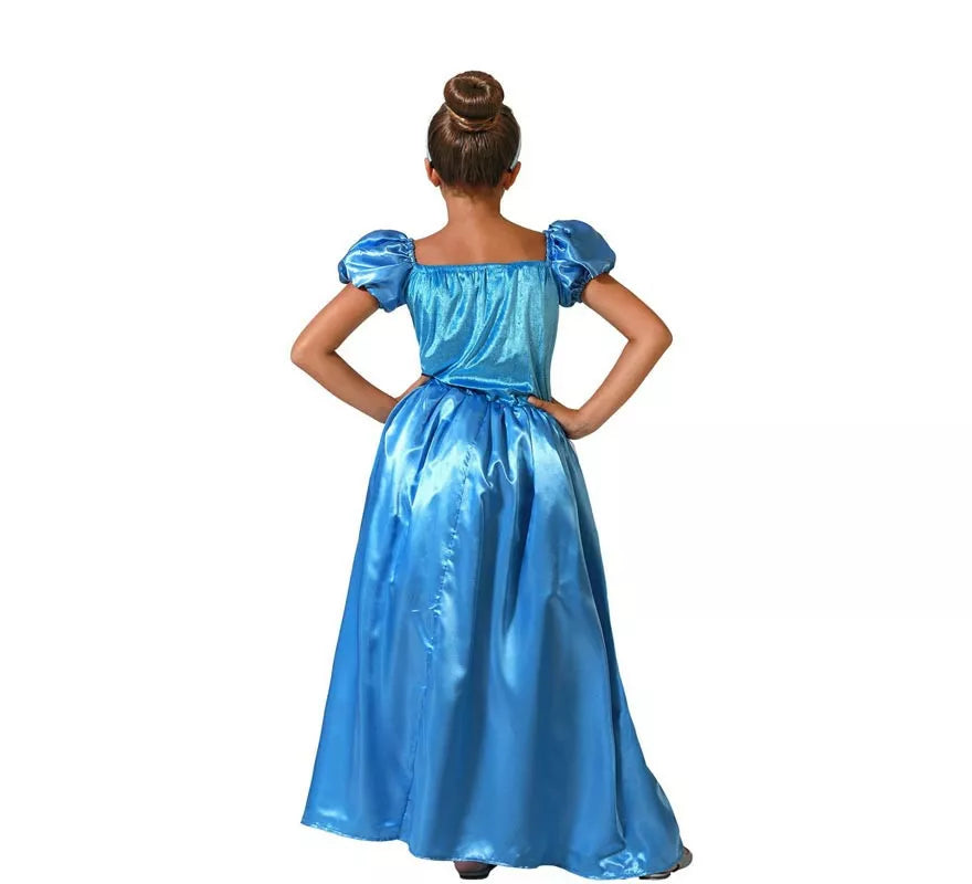 Translation missing: it.Disfraz de Princesa azul para niña