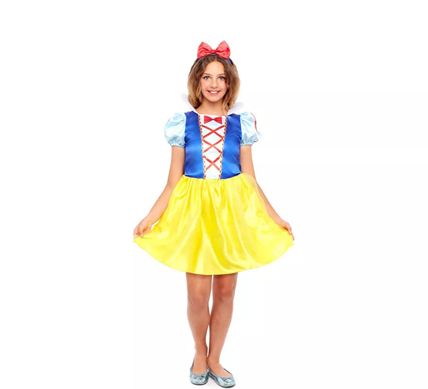 Translation missing: es.Disfraz de Princesa Blancanieves para niña