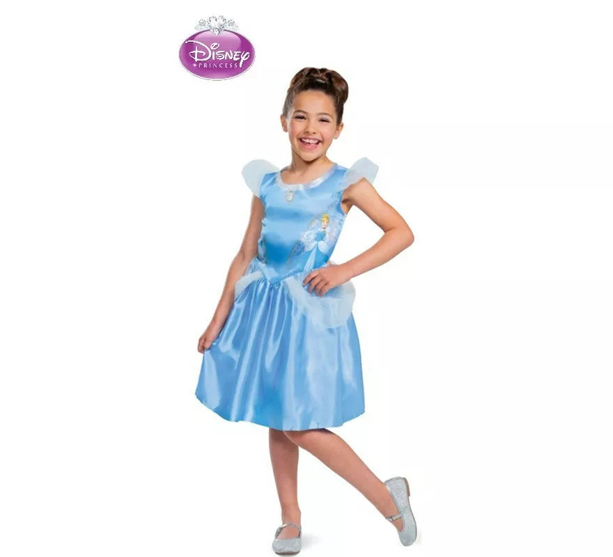 Translation missing: it.Disfraz de Princesa Cenicienta Básico Plus para niña