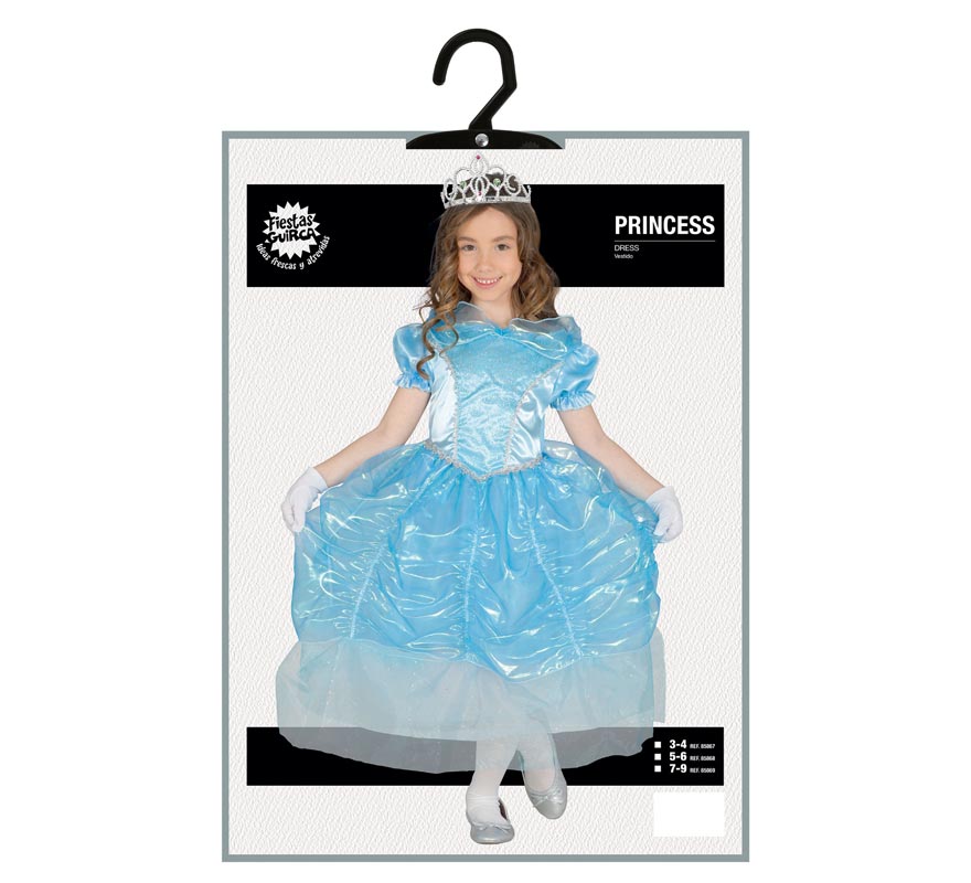 Translation missing: it.Disfraz de Princesa Cisne azul para niña