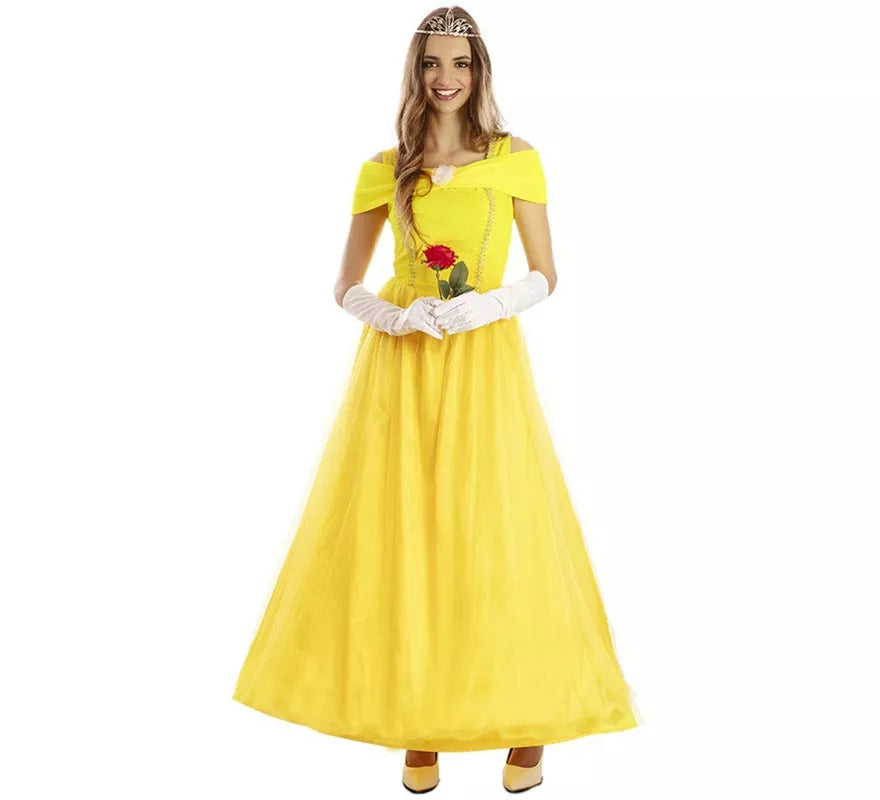 Translation missing: es.Disfraz de Princesa de Cuento amarilla para mujer