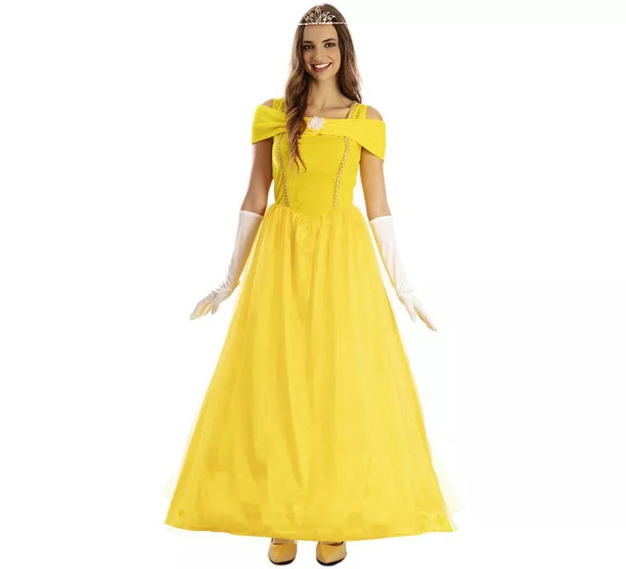 Translation missing: es.Disfraz de Princesa de Cuento amarilla para mujer