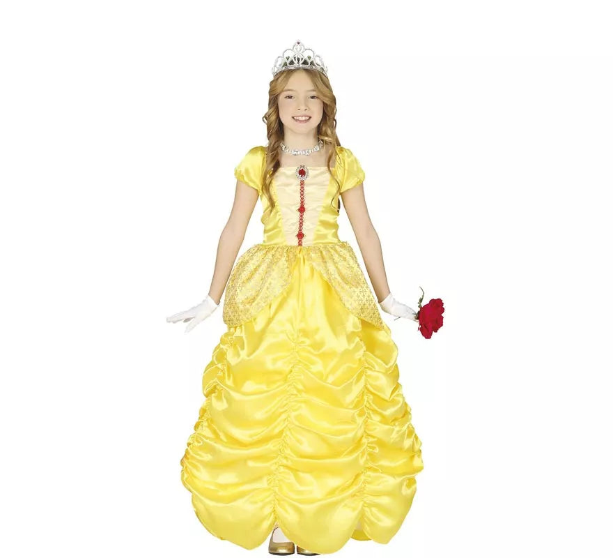 Translation missing: it.Disfraz de Princesa de cuento Amarilla para niña