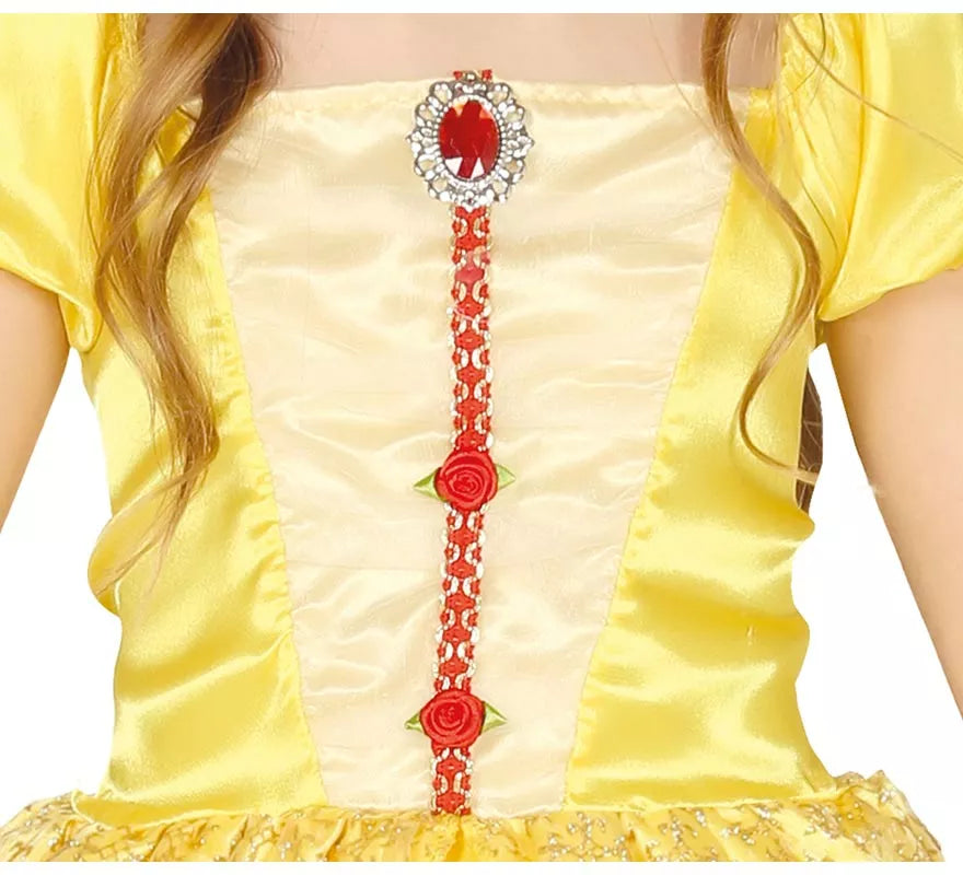 Translation missing: es.Disfraz de Princesa de cuento Amarilla para niña