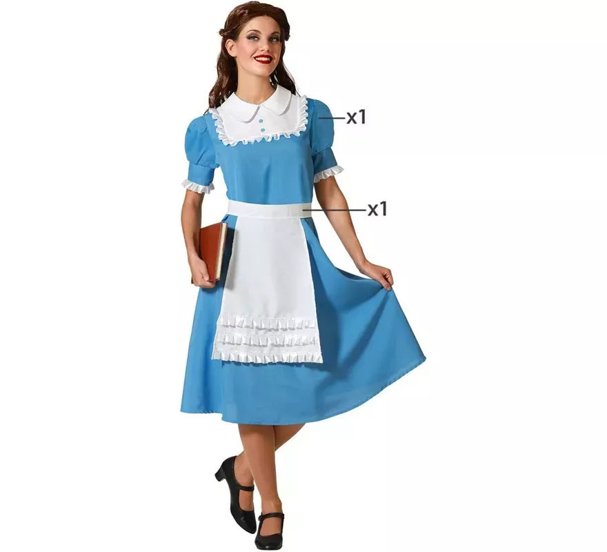 Translation missing: it.Disfraz de Princesa de Cuento azul para mujer