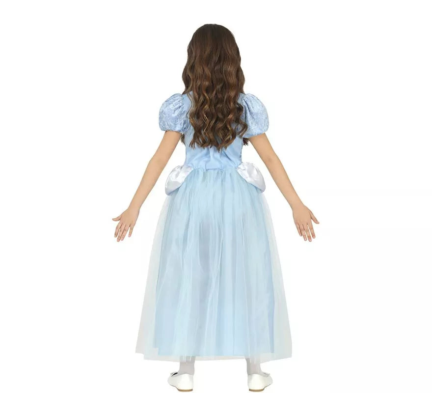 Translation missing: es.Disfraz de Princesa de Cuento azul para niña