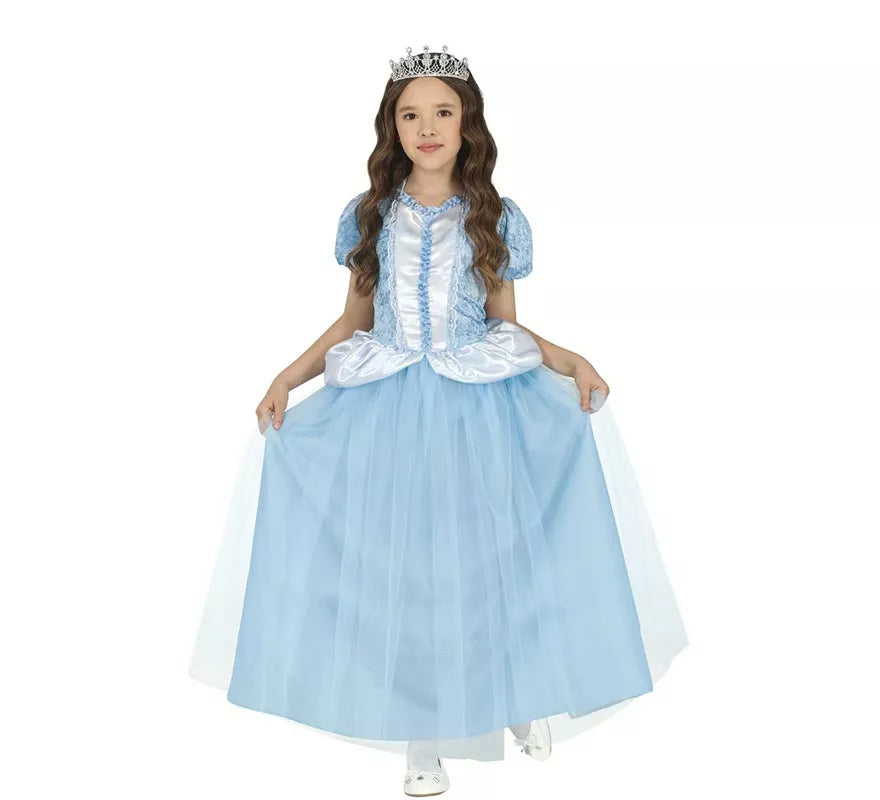 Translation missing: es.Disfraz de Princesa de Cuento azul para niña