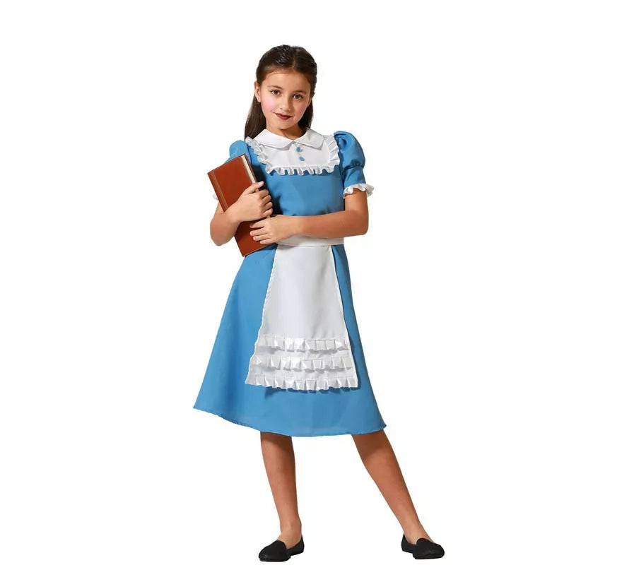 Translation missing: it.Disfraz de Princesa de Cuento azul para niña