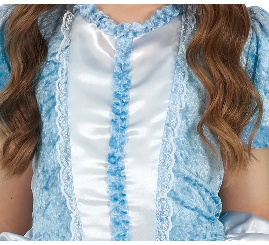 Translation missing: es.Disfraz de Princesa de Cuento azul para niña