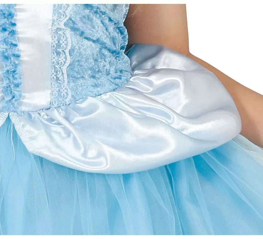Translation missing: es.Disfraz de Princesa de Cuento azul para niña
