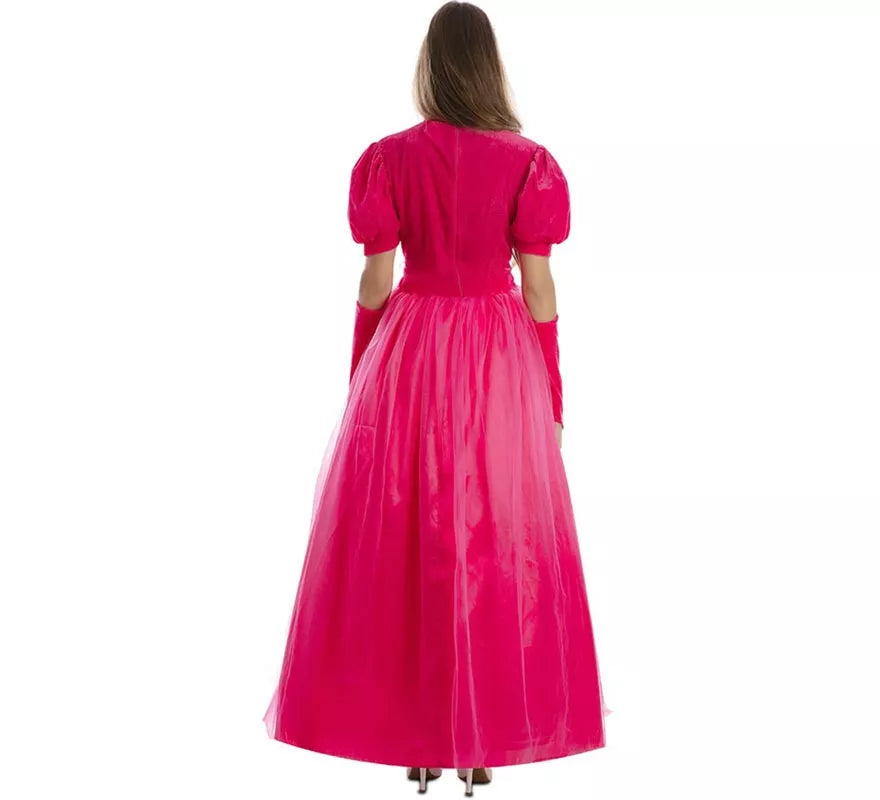 Disfraz de Princesa de Cuento rosa para mujer