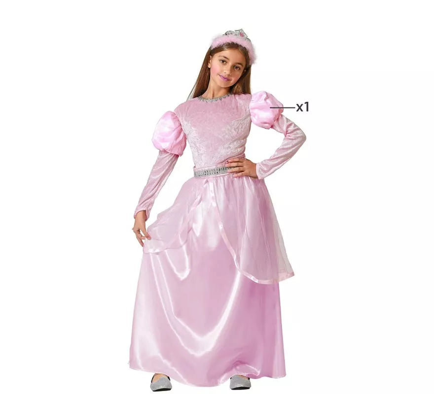 Translation missing: it.Disfraz de Princesa de Cuento Rosa para niña