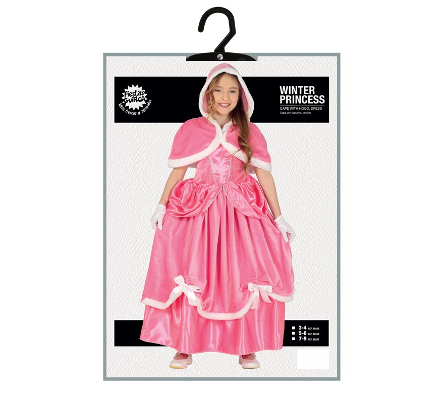 Translation missing: it.Disfraz de Princesa de Cuento Rosa para niña