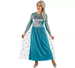 Costume da principessa di ghiaccio per una donna