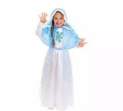 Costume da principessa delle nevi per bambina