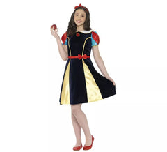 Costume bianco neve per teenager e donna