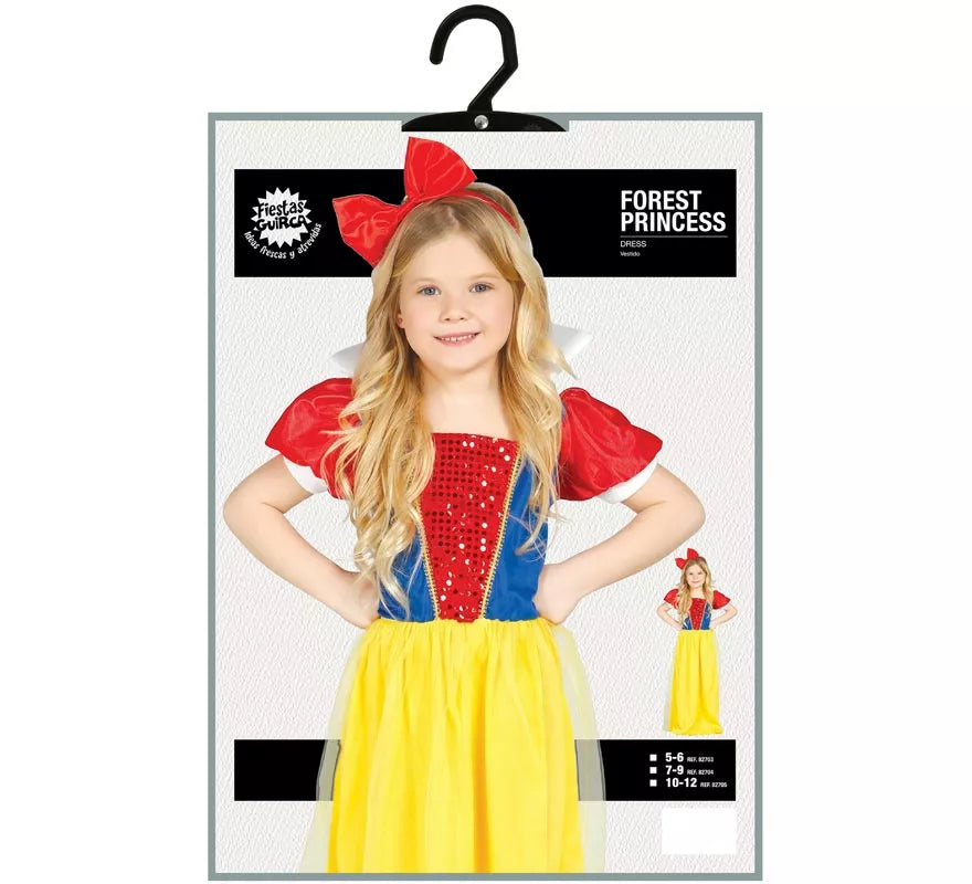 Translation missing: it.Disfraz de Princesa del Bosque para niña