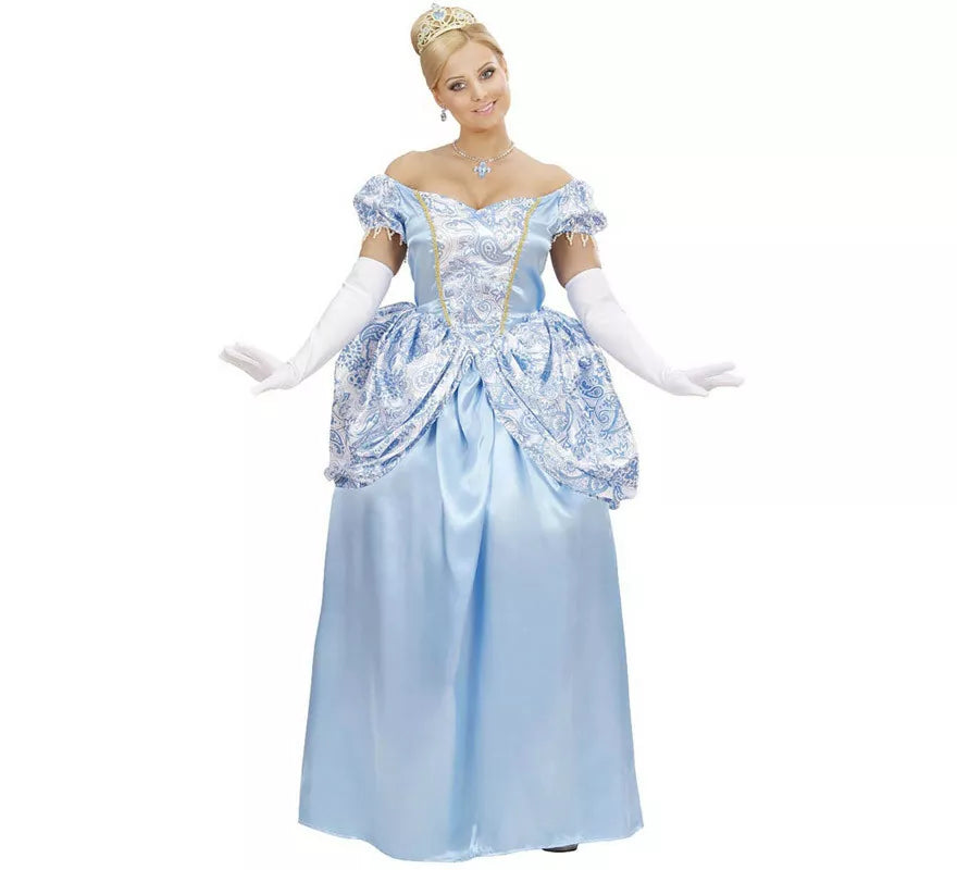 Translation missing: it.Disfraz de Princesa Encantadora Azul Claro para mujer